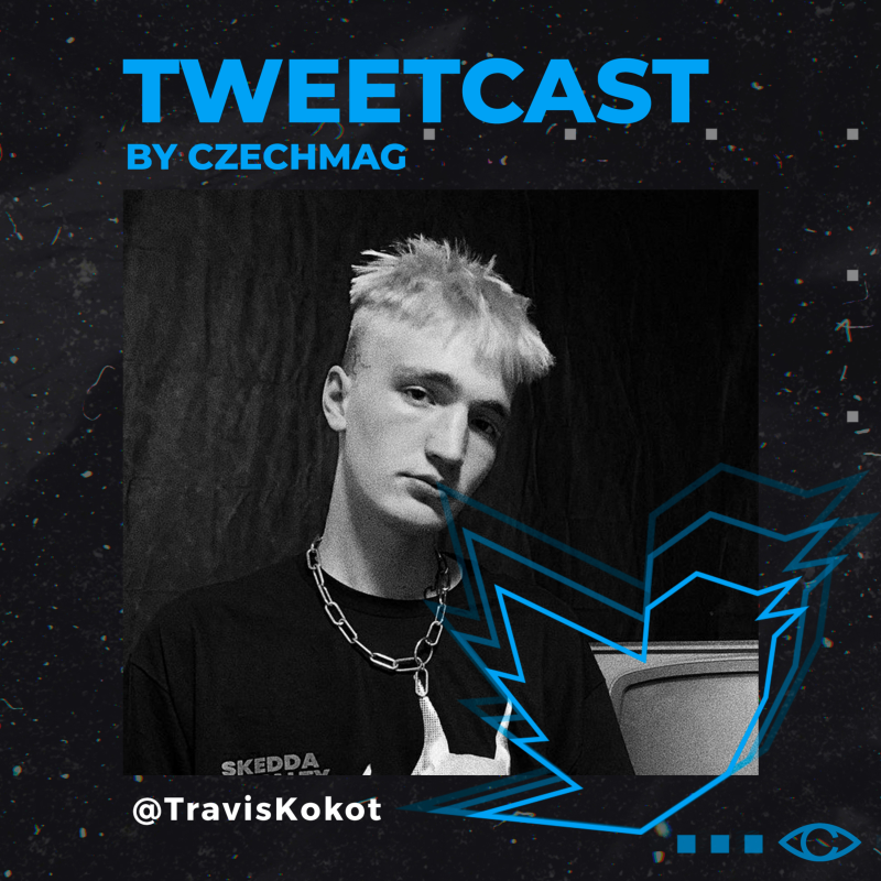Obrázek epizody @TravisKokot: Praha je víno a kokain, Sudety Božkov a pervitin. Profil Spolubydlení vznikl náhodou. ~ TWEETCAST #3