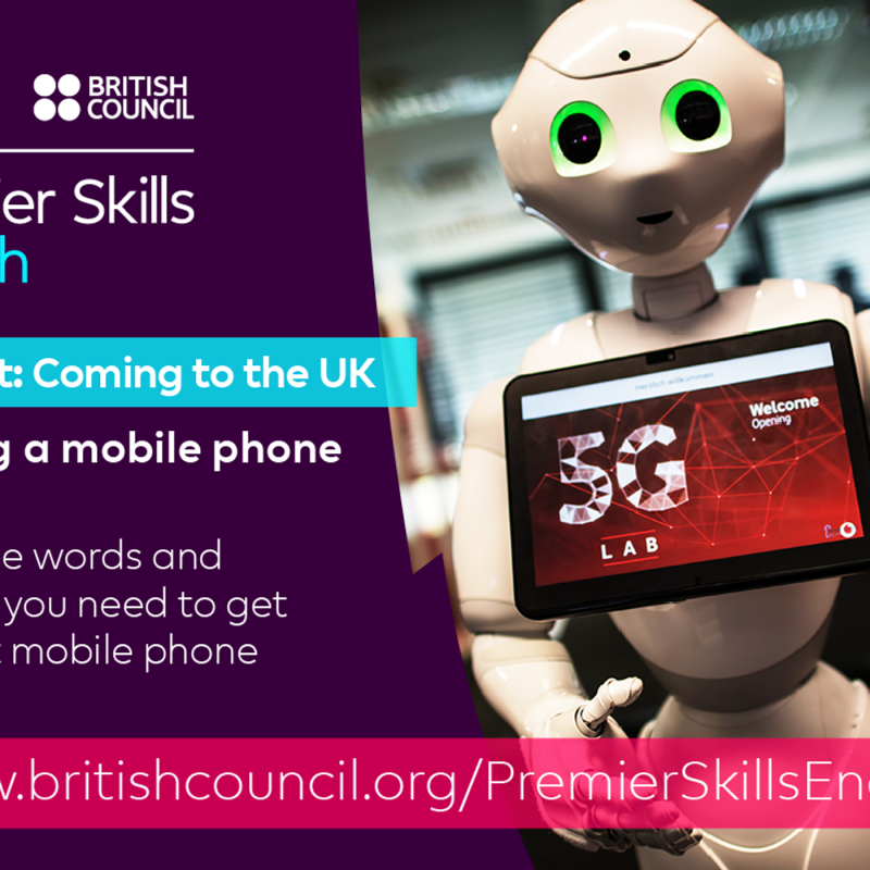 Obrázek epizody Coming to the UK - Getting a mobile phone