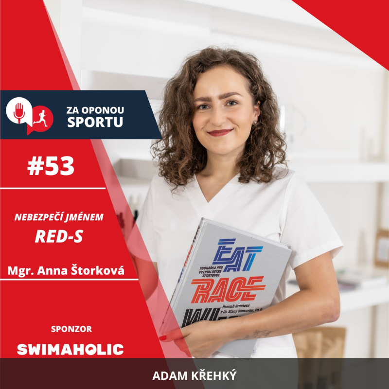Obrázek epizody Za oponou sportu #53 - Mgr. Anna Štorková - Syndrom RED-S