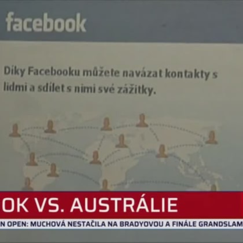 Obrázek epizody Facebook vs. Austrálie