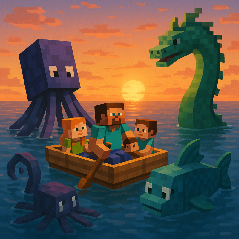 Obrázek epizody 32. Plavba s mořskými příšerami