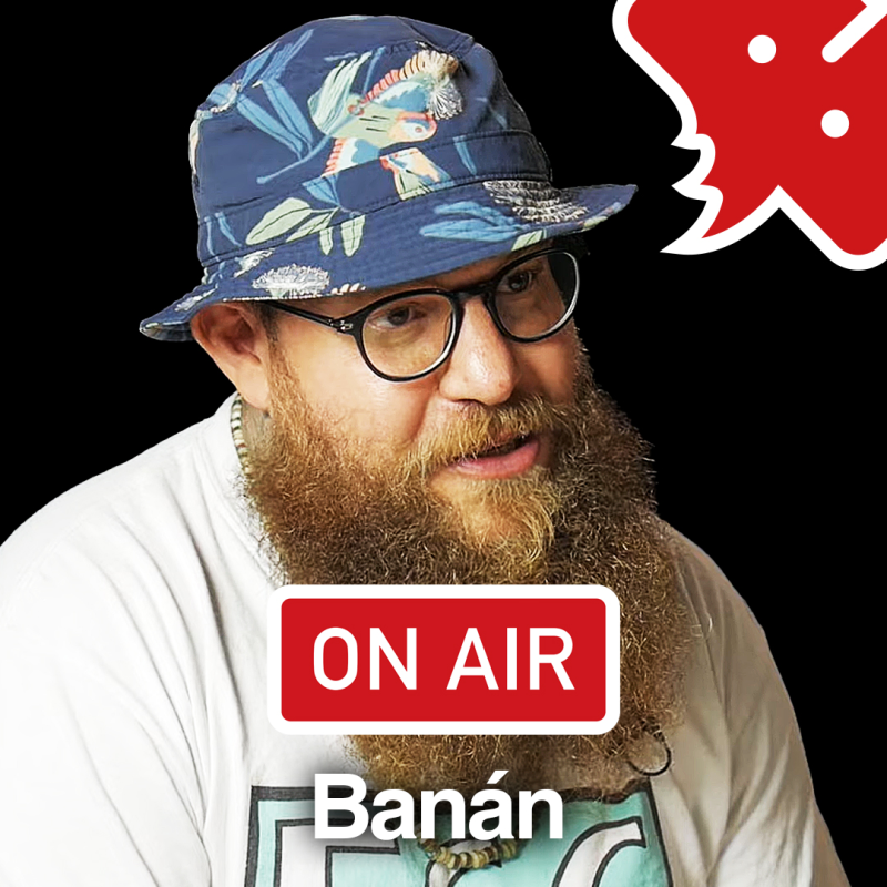 Obrázek epizody Banán ON AIR: "Mám rád názvy kapel, které neobsahují diakritiku."