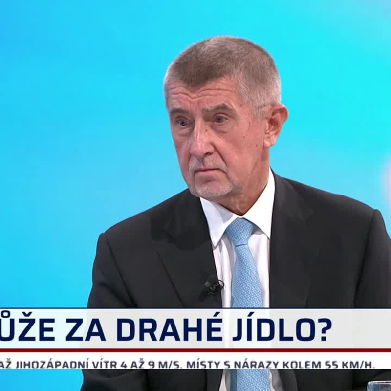 Obrázek epizody Babiš: Ceny potravin od Agrofertu ovlivnit nemůžu, policie číhá za rohem