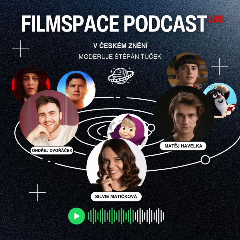 Obrázek epizody #03 V českém znění: svět dabingu | FilmSpace podcast