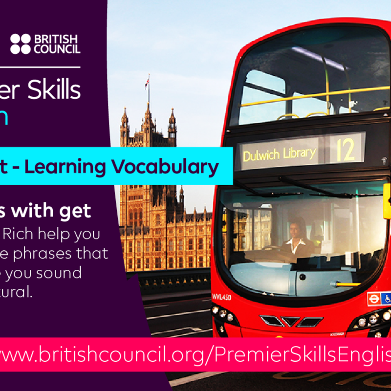 Obrázek epizody Learning Vocabulary - Phrases with get