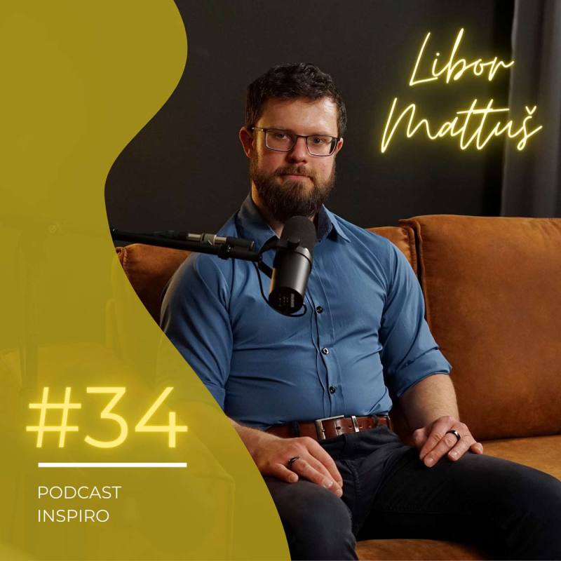 Obrázek epizody #34 Libor Mattuš: Jak nakopnout imunitu 2-3krát rychleji? Biohacking, otužování, dech | Inspiro