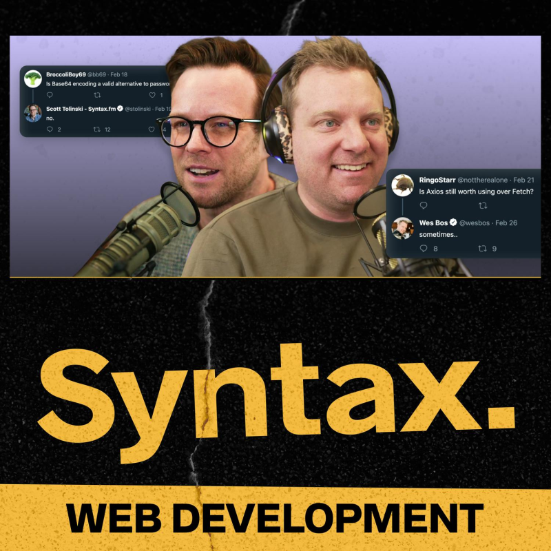 Obrázek epizody 881: What Happened to Remix. Worth Using Axios? Client Only Next.js?