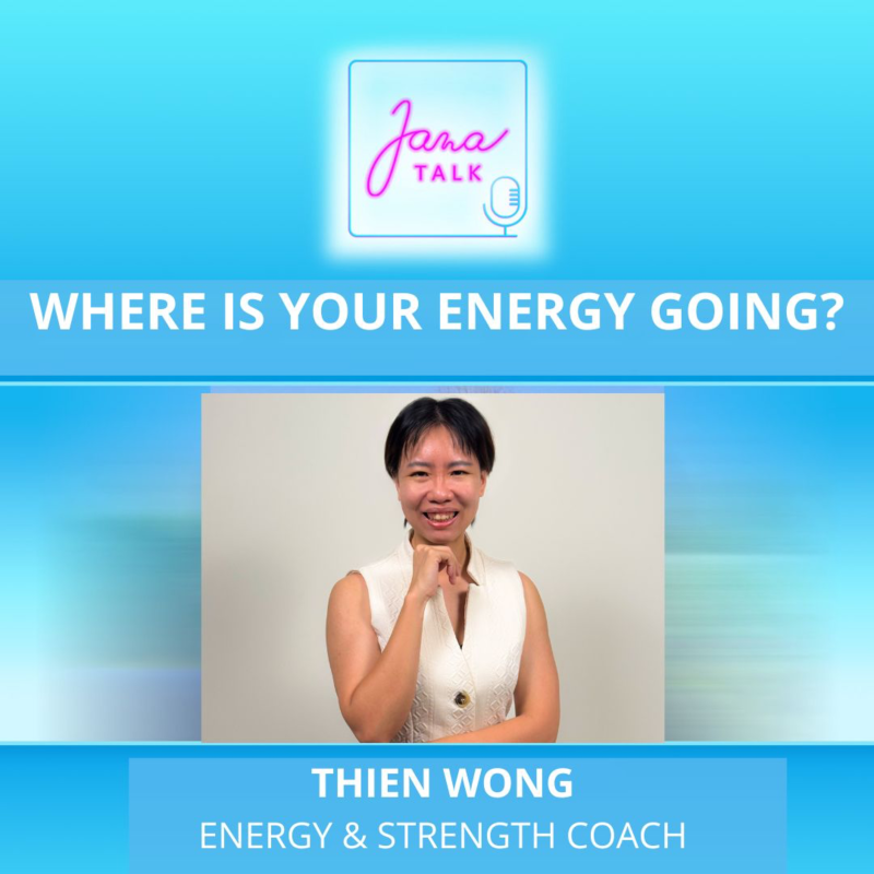 Obrázek epizody EN 55 WHERE IS YOUR ENERGY GOING? 💛 Why You Feel Drained Even When You’re Doing Everything Right | Thien Wong
