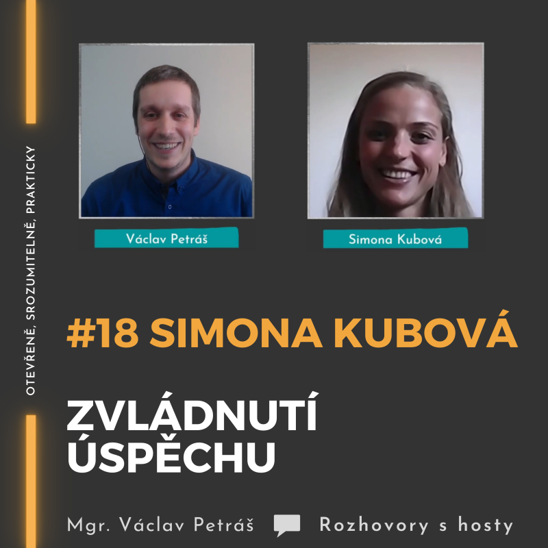 Obrázek epizody #18 Simona Kubová (Baumrtová) - Zvládnutí úspěchu