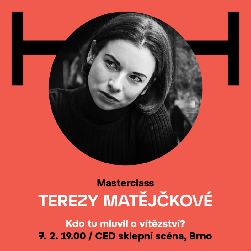Obrázek epizody Masterclass: Tereza Matějčková — Kdo tu mluvil o vítězství?
