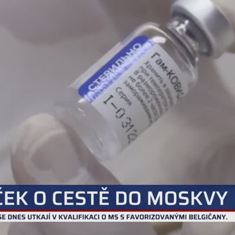 Obrázek epizody Hamáček o cestě do Moskvy (zdroj: CNN Prima NEWS)