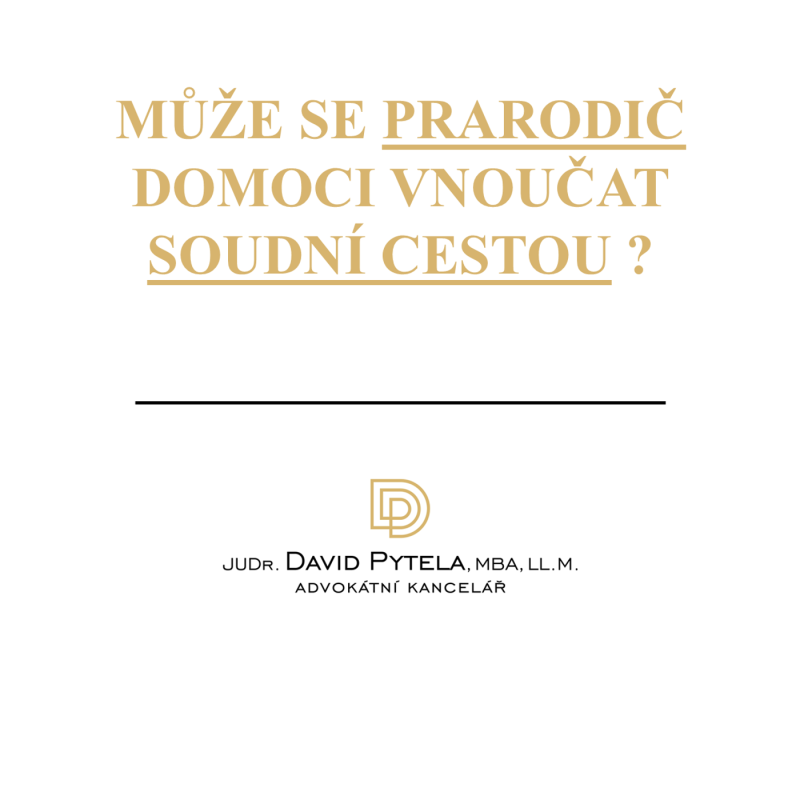 Obrázek epizody 30: Může se prarodič domoci vnoučat soudní cestou?