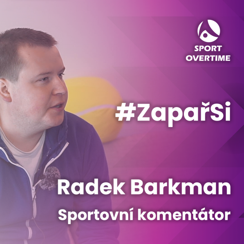Obrázek epizody #ZapařSi – Radek Barkman (Sportovní komentátor)