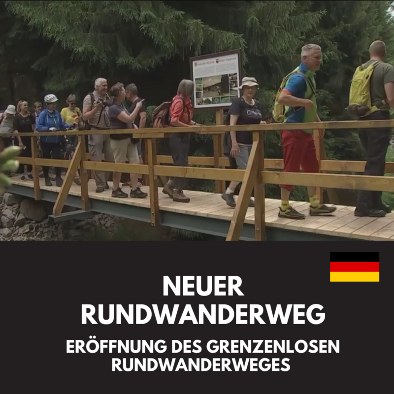 Obrázek epizody Eröffnung des Grenzenlosen Rundwanderweges