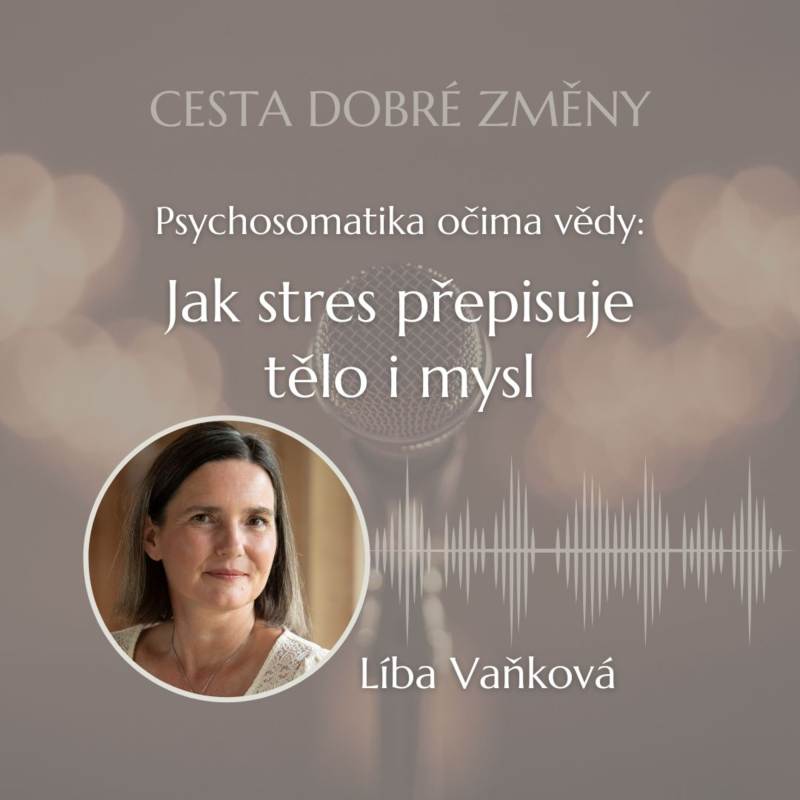 Obrázek epizody Psychosomatika očima vědy: jak stres přepisuje tělo i mysl - Líba Vaňková