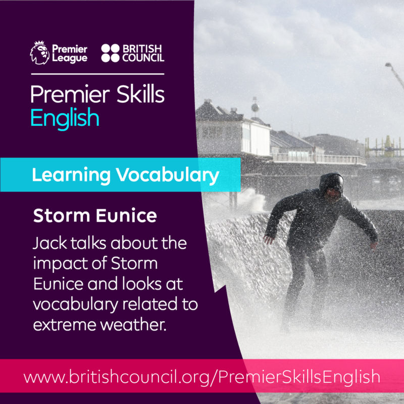 Obrázek epizody Learning Vocabulary - Storm Eunice
