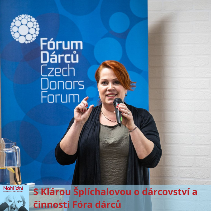 Obrázek epizody S Klárou Šplíchalovou o dárcovství a činnosti Fóra dárců