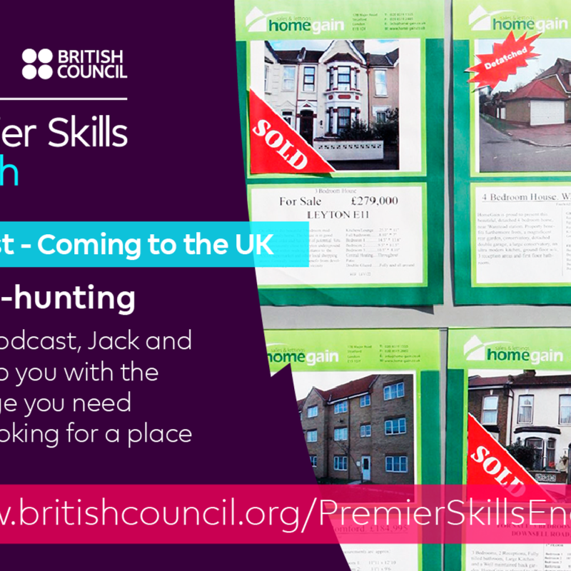 Obrázek epizody Coming to the UK - House-hunting