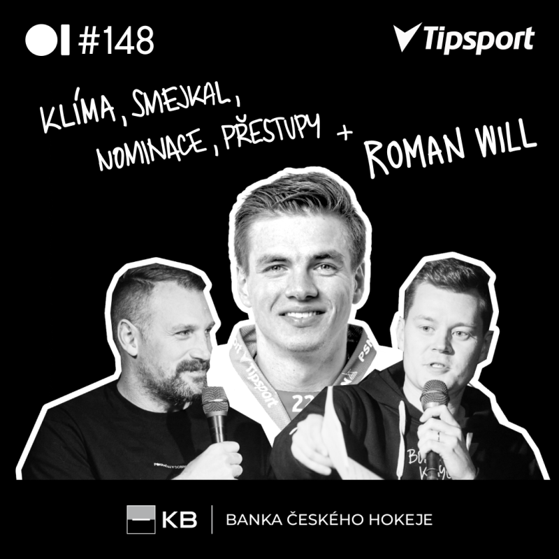 Obrázek epizody EP 148 Klíma, Smejkal, nominace, přestupy + ROMAN WILL