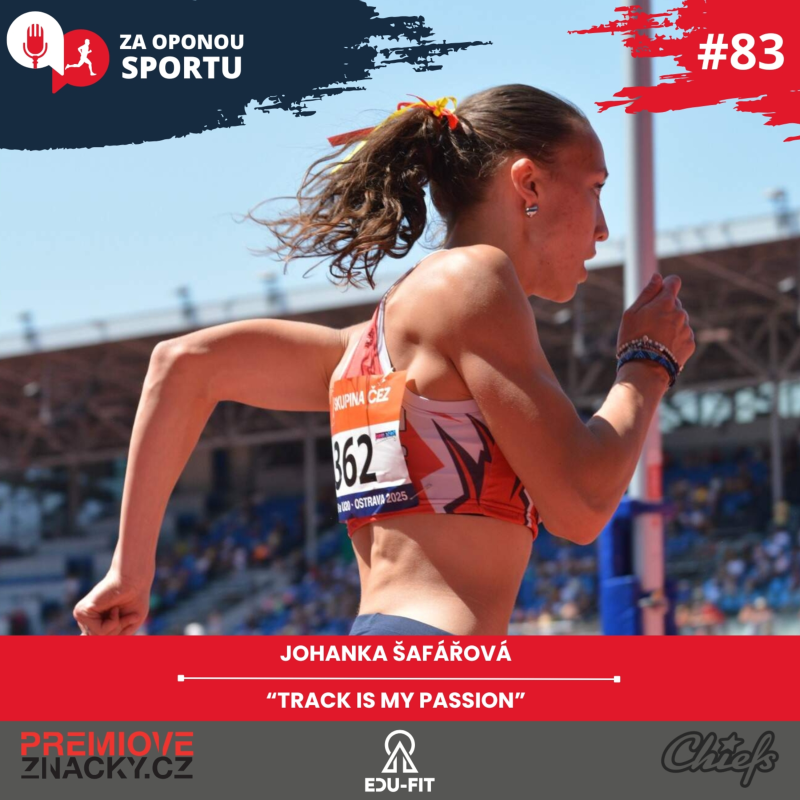 Obrázek epizody Za oponou sportu #83 - Johanka Šafářová - "Track is my passion"