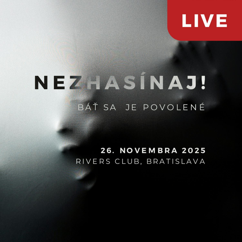 Obrázek epizody Nezhasínaj! po prvýkrát NAŽIVO priamo v srdci Bratislavy!