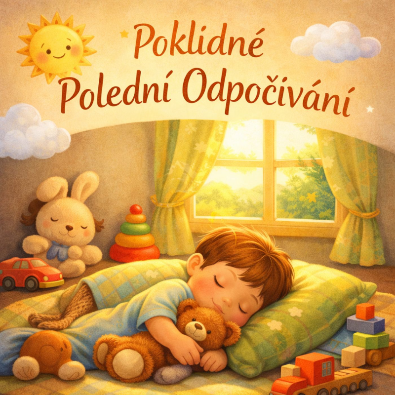 Obrázek epizody 5. Polední odpočívání - Hračky si dávají šlofíčka (pro děti od 3 do 6 let)