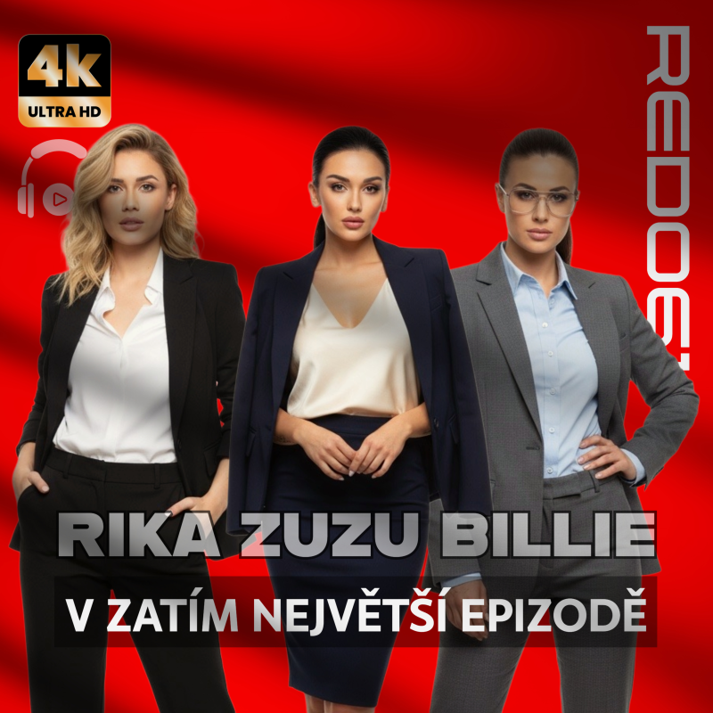 Obrázek epizody RED061 Největší český podcast o ženách v adult světě – Rika Fane, Billie Star a Zuzu Sweet bez cenzury!