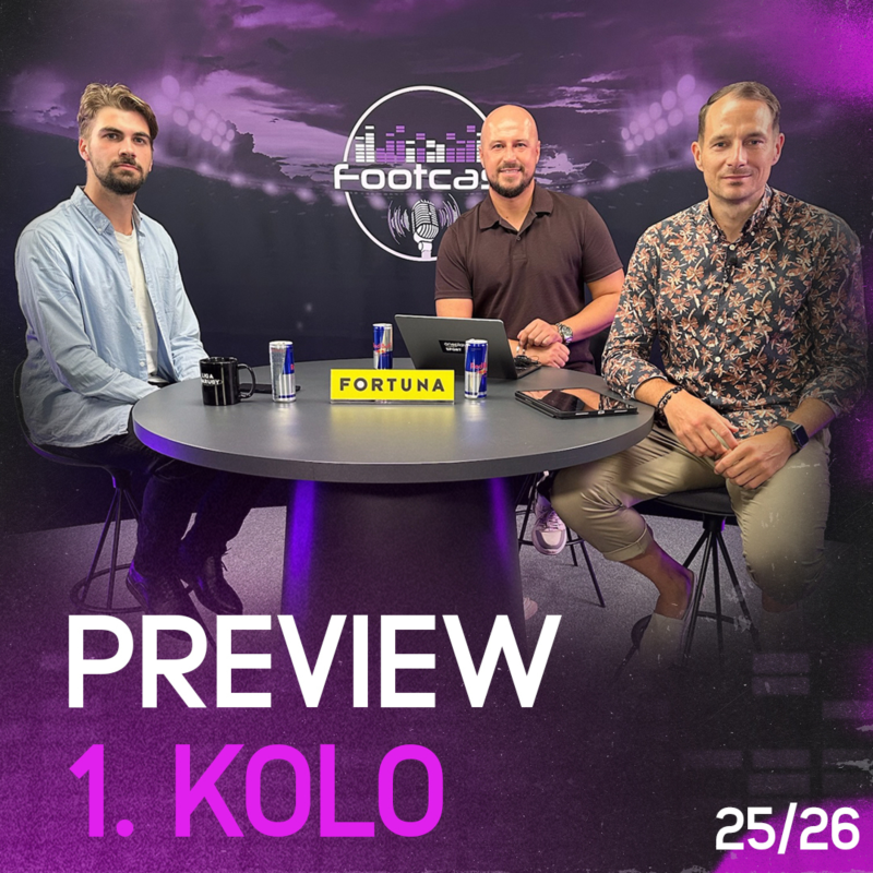 Obrázek epizody Slavia zahájí obhajobu vítězstvím, těžký start pro Spartu a Baník | FOOTCAST PREVIEW 1. kolo