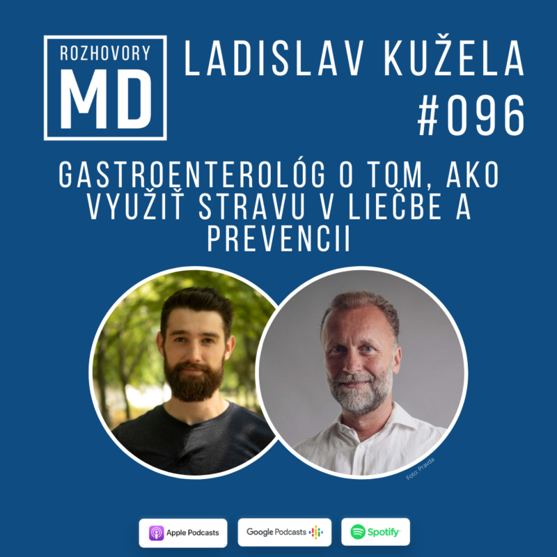 Obrázek epizody #096 Ladislav Kužela - Gastroenterológ o tom, ako využiť stravu v liečbe a prevencii