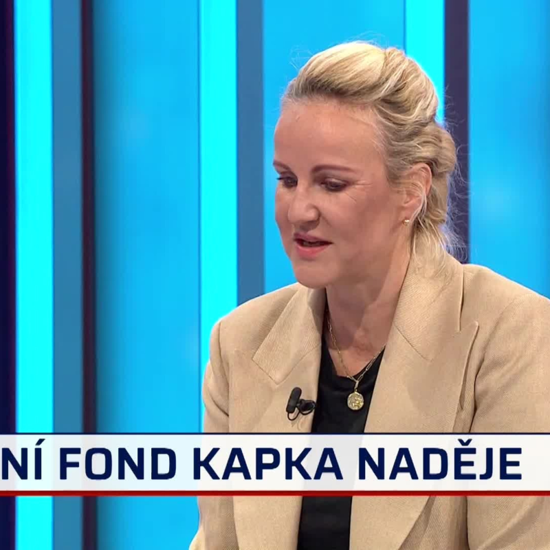 Obrázek epizody Rozhovor s Janem Fischerem a Vendulou Pizingerovou o Kapce naděje