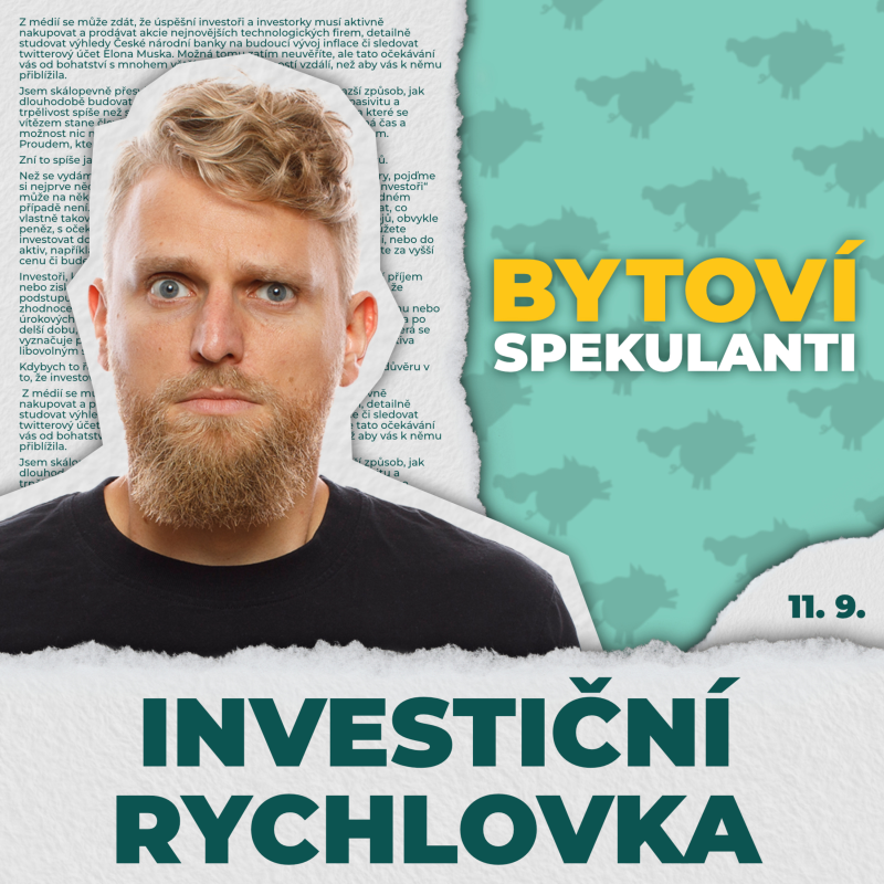 Obrázek epizody Bytoví spekulanti, bitcoin v portfoliu a další rána pro korporátní dluhopisy