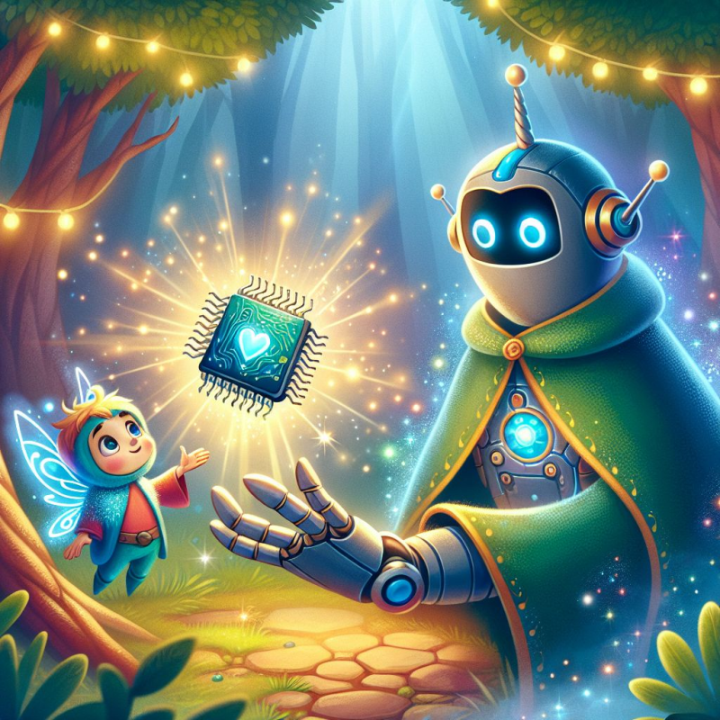 Obrázek epizody Robot a kouzelný čip