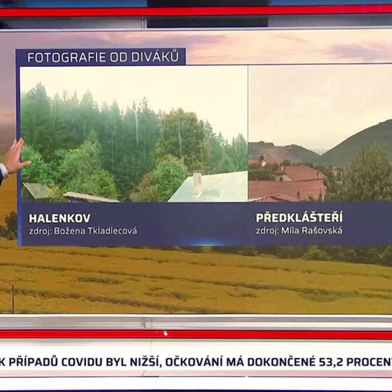 Obrázek epizody Počasí 31.8.2021 09:20