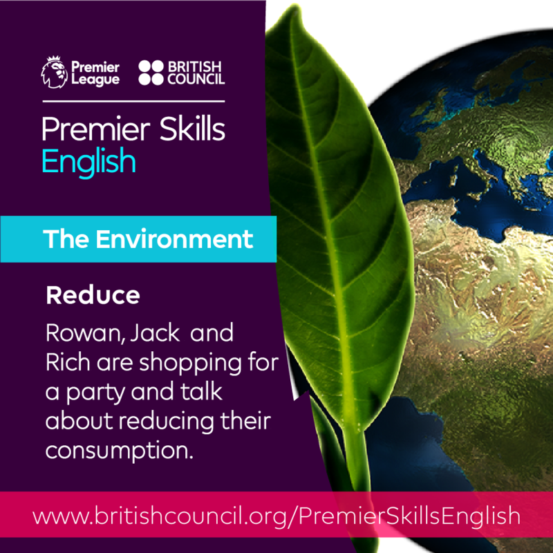 Obrázek epizody The Environment - The three Rs - Reduce