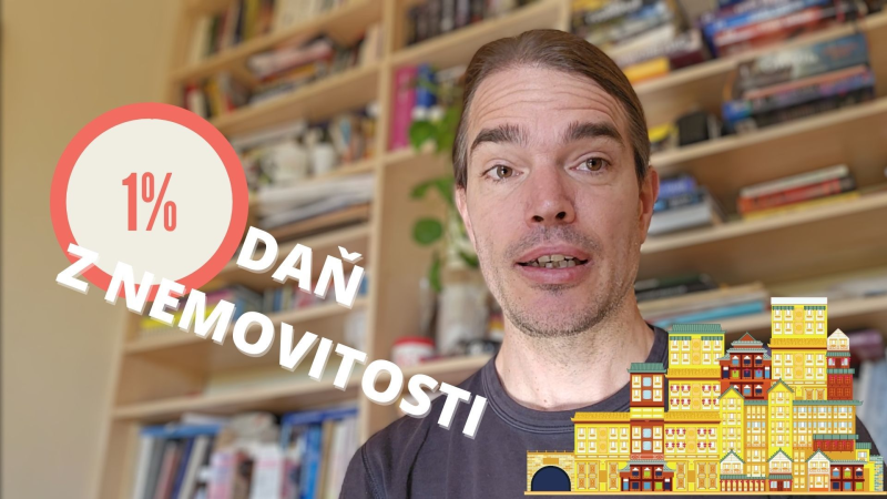 Obrázek epizody Daň z nemovitosti 1 % z tržní ceny?
