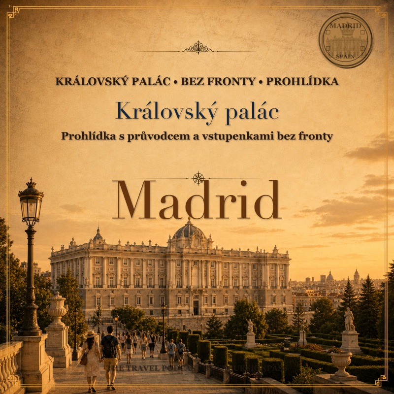 Obrázek epizody Madrid: prohlídka Královského paláce s průvodcem a vstupenkami bez fronty