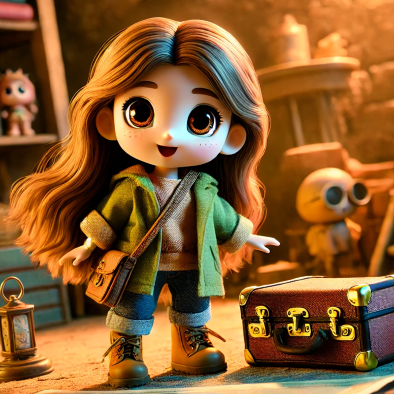 Obrázek epizody Panenka Ema a Pohádkový Kufřík - Pohádka pro děti