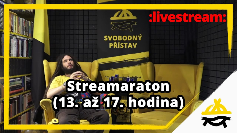 Obrázek epizody Studio Svobodného přístavu: Streamaraton 2025 (13. až 17. hodina)