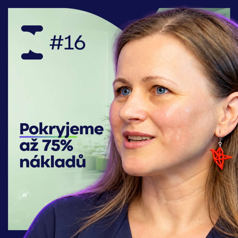 Obrázek epizody Máte nápad na inovaci? JVTP vám může pokrýt až 75 % nákladů | Martina Panošová Hucková