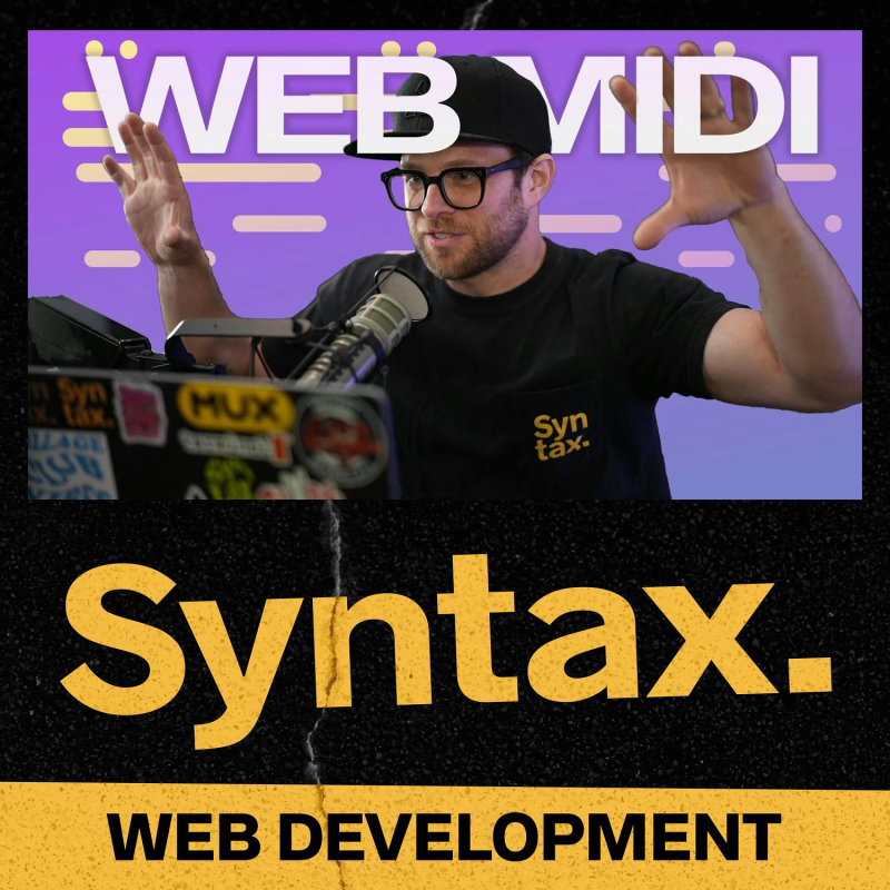 Obrázek epizody 876: MIDI & Music in the Browser