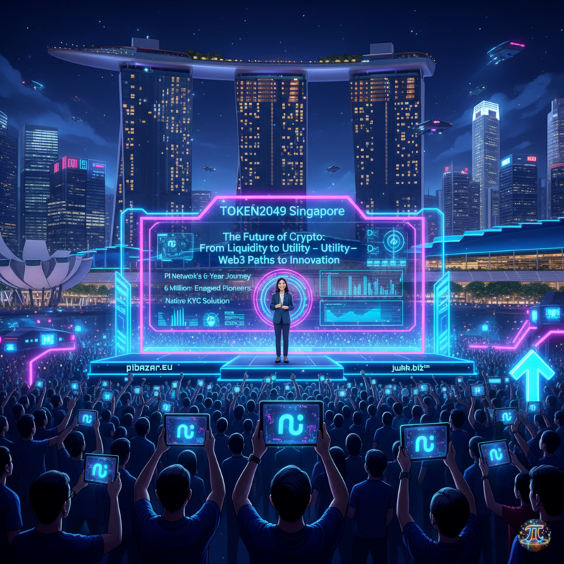 Obrázek epizody Pi Network at the TOKEN2049 conference in Singapore!