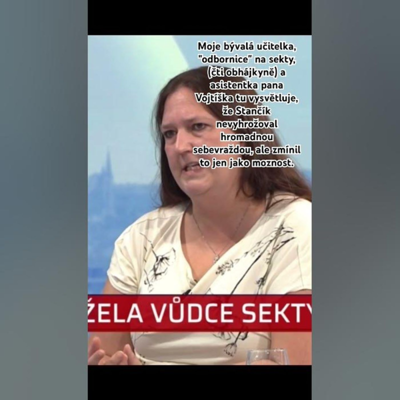 Obrázek epizody Mluví, jako by sama byla členkou nějaké sekty, co říkáte?