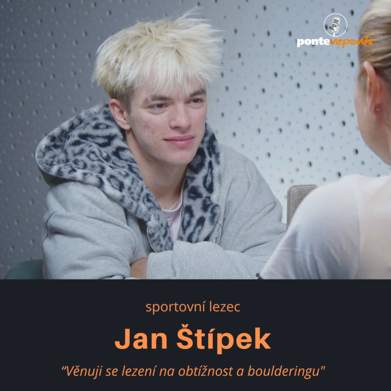 Obrázek epizody Jan Štípek – sportovní lezec: Věnuji se lezení na obtížnost a boulderingu