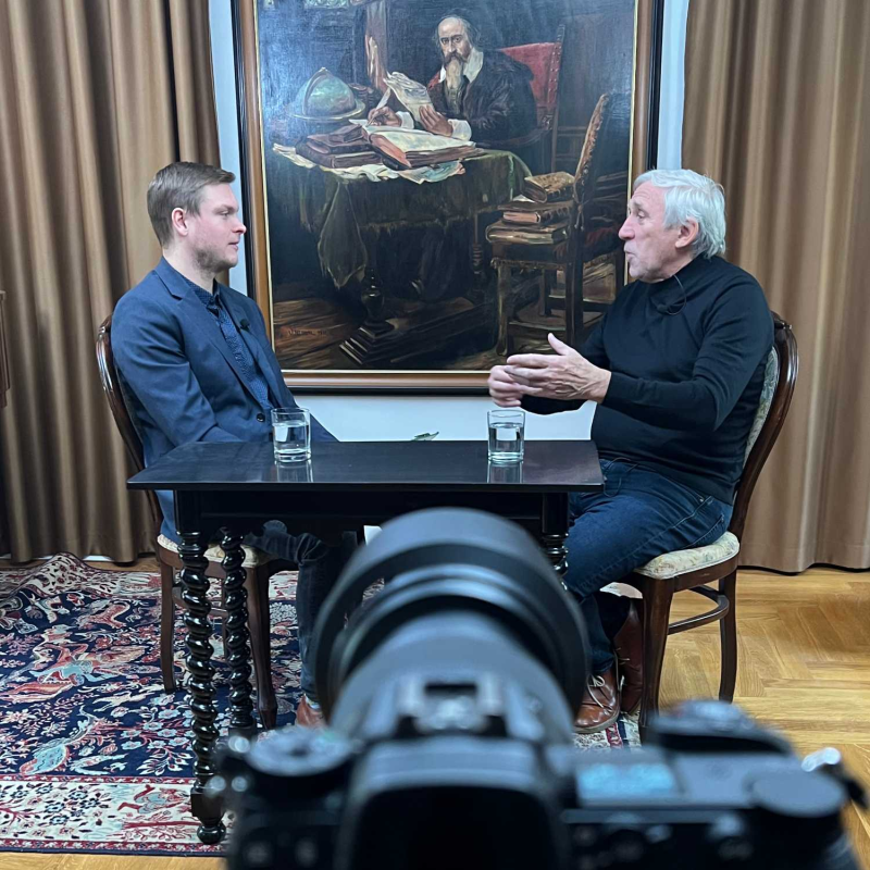 Obrázek epizody #10 – S Komenským u mikrofonu: Rozhovor s Jiřím Růžičkou