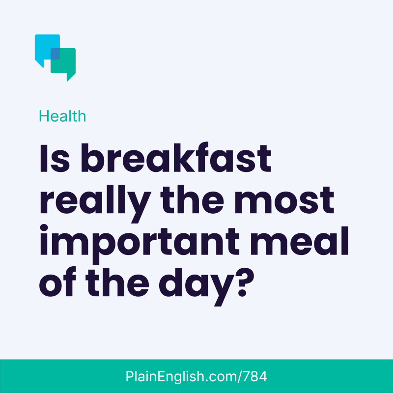 Obrázek epizody Breakfast: should you or shouldn’t you?