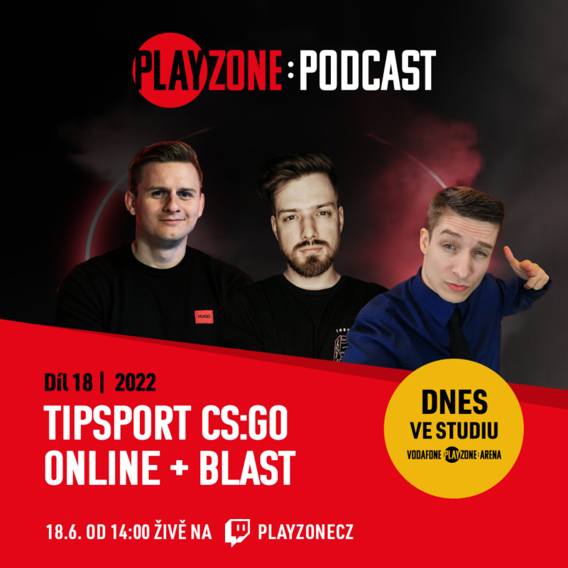 Obrázek epizody 2022E18: Tipsport CS:GO Online a Blast