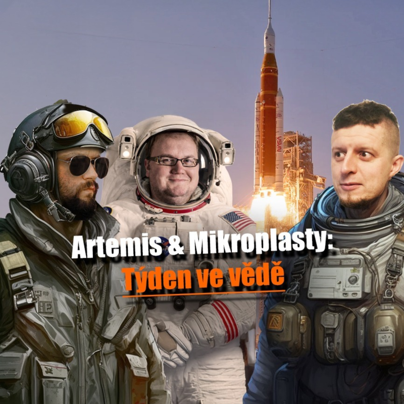Obrázek epizody Artemis & Mikroplasty – Týden ve vědě 30.3. až 5.4. 2026 | #JaRon #Ladislav #DušanMajer #Kosmonautix