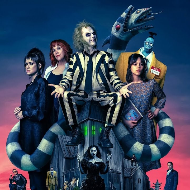 Obrázek epizody MovieZone Live #231 o dvojce Beetlejuice a Vráně