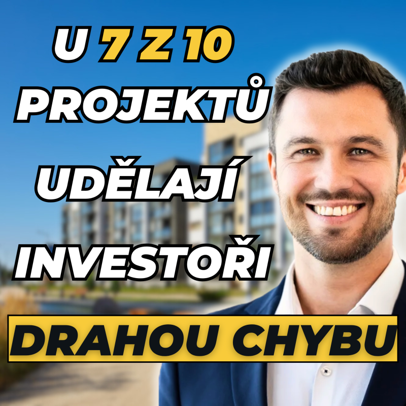 Obrázek epizody Chceš investovat do novostaveb? 3 čísla rozhodnou, jestli proděláš nebo vyděláš - Ondřej Šaier