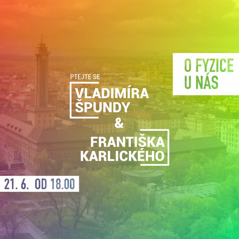 Obrázek epizody O FYZICE U NÁS SE ZÁSTUPCI KATEDRY